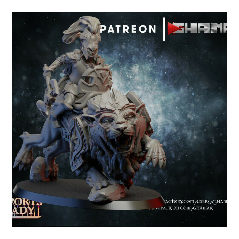 Figurines Elfes Ghamak – Grâce, Précision et Puissance Magique

