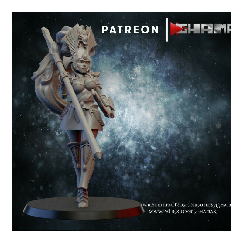 Figurines Elfes Ghamak – Grâce, Précision et Puissance Magique

