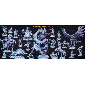 Impression 3D Figurines RN Studio Classic JRPG Vol 2