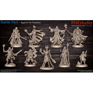 Impression 3D Figurines RN Studio Against th shadows