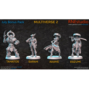 Impression 3D Figurines RN Studio Multiverse 2