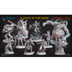 Impression 3D Figurines RN Studio A light in the dark