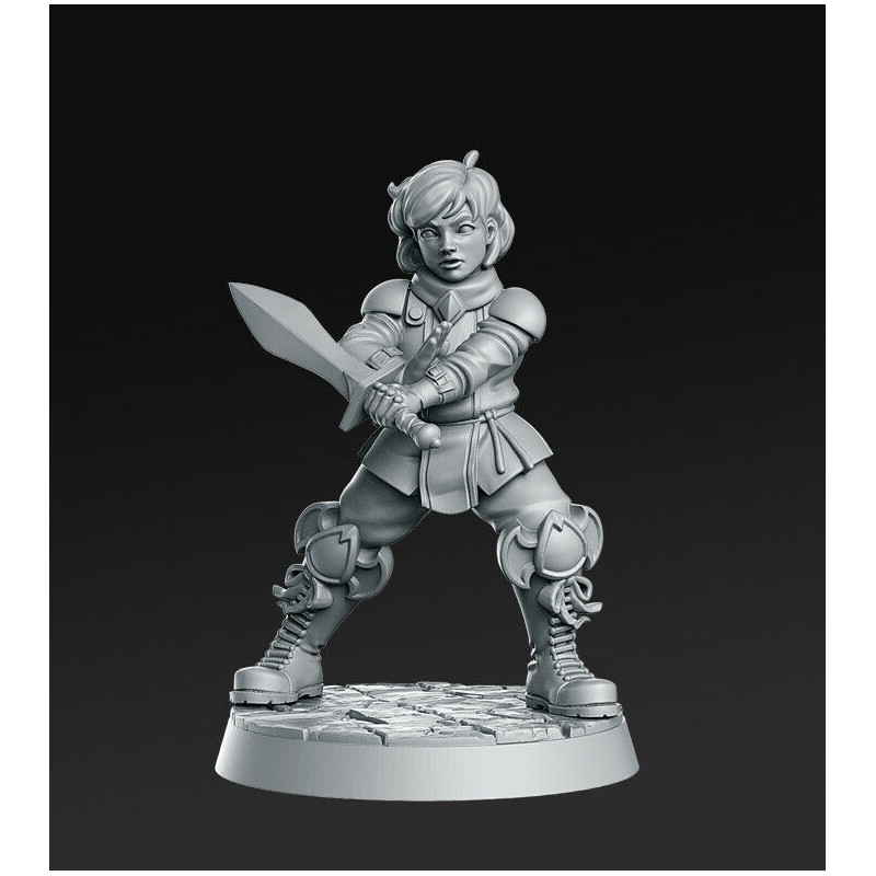 Impression 3D Figurines RN Studio Child explorers