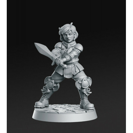 Impression 3D Figurines RN Studio Child explorers