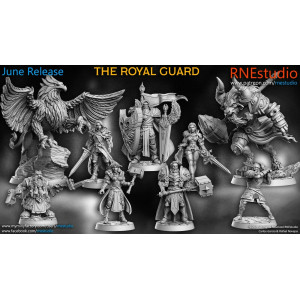 Impression 3D Figurines RN Studio The royal guard