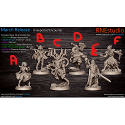 Impression 3D Figurines RN Studio Crossing paths