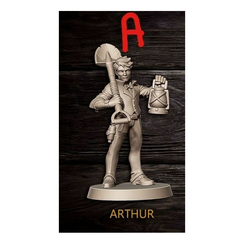 Impression 3D Figurines RN Studio Arcane explorer