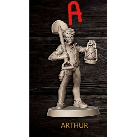 Impression 3D Figurines RN Studio Arcane explorer