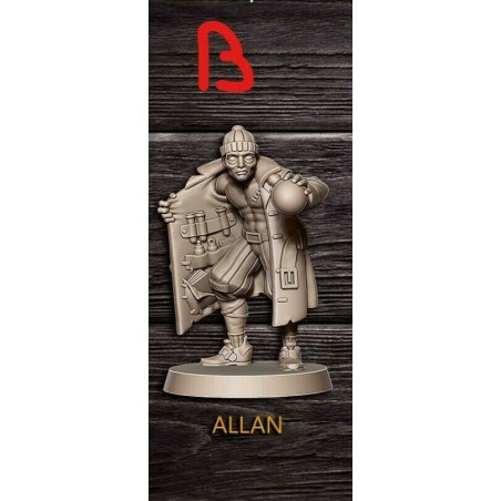 Impression 3D Figurines RN Studio Arcane explorer