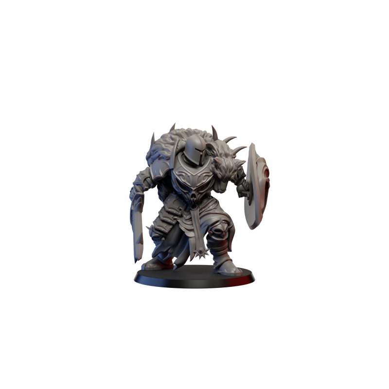 "Armée du Chaos Ghamak - Figurines 3D pour Wargames Fantasy & Batailles Épiques"