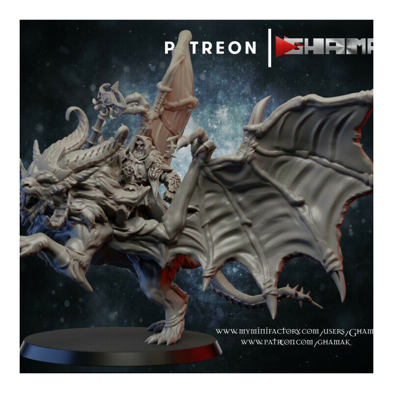 "Armée du Chaos Ghamak - Figurines 3D pour Wargames Fantasy & Batailles Épiques"