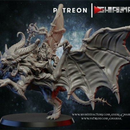"Armée du Chaos Ghamak - Figurines 3D pour Wargames Fantasy & Batailles Épiques"
