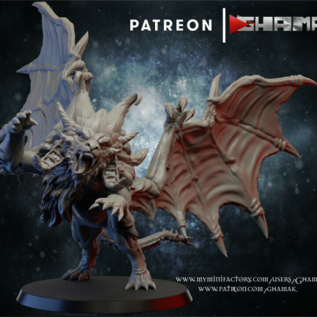 "Armée du Chaos Ghamak - Figurines 3D pour Wargames Fantasy & Batailles Épiques"