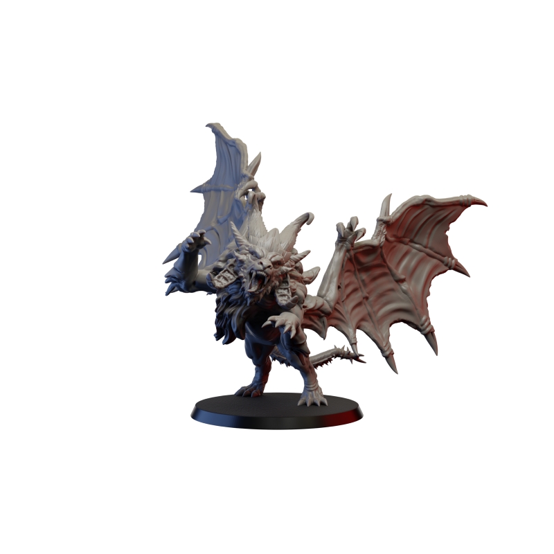 "Armée du Chaos Ghamak - Figurines 3D pour Wargames Fantasy & Batailles Épiques"