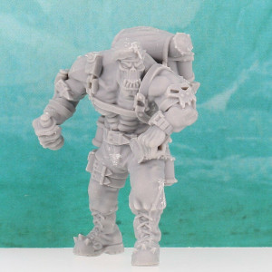 Figurine 3D Résine (échelle 30/32mm) pour jeux de figurines Nob Kommando 1