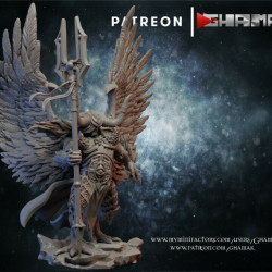 Figurine 3D Résine pour jeux de figurines Démons du changement-Prince ailé  (2)