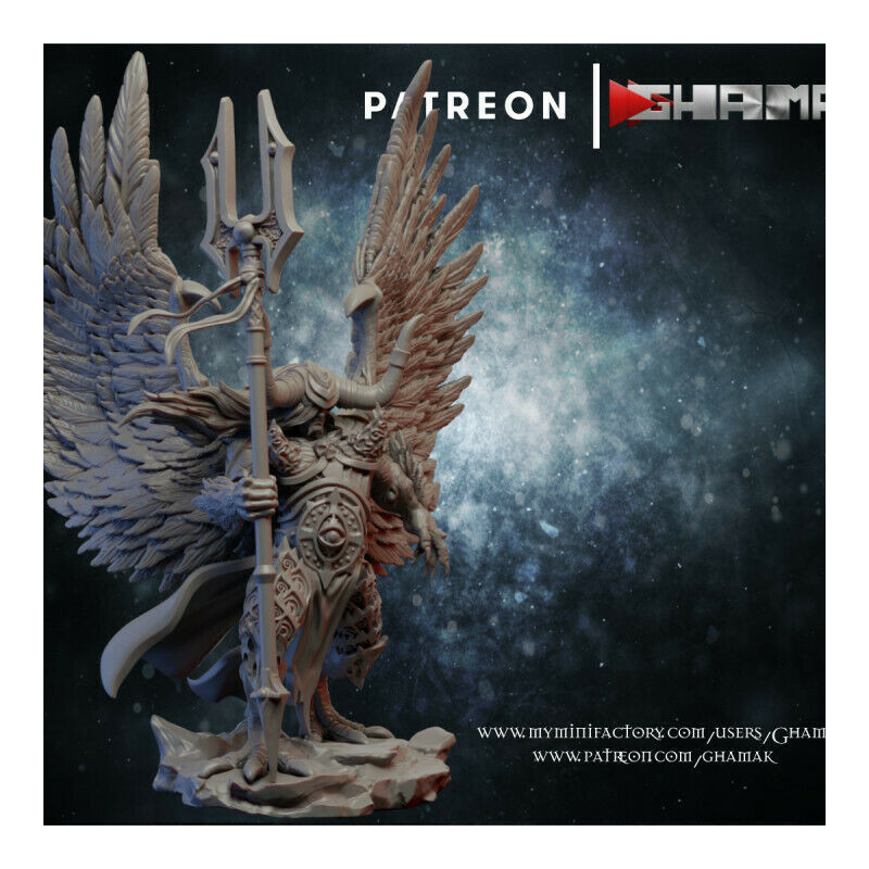 "Démons du Chaos Ghamak - Figurines 3D pour Wargames Fantasy & Batailles Épiques"