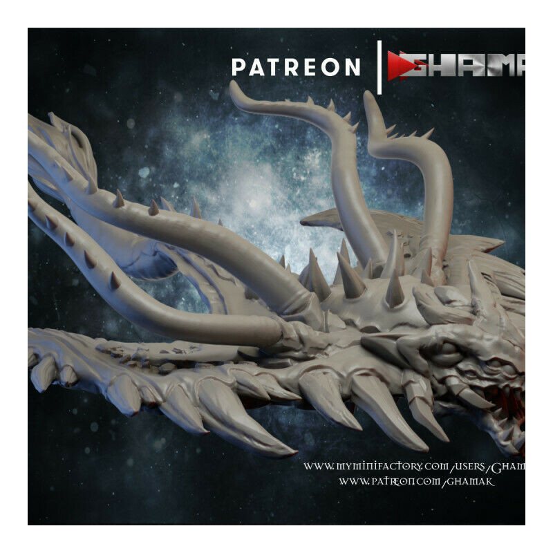"Démons du Chaos Ghamak - Figurines 3D pour Wargames Fantasy & Batailles Épiques"