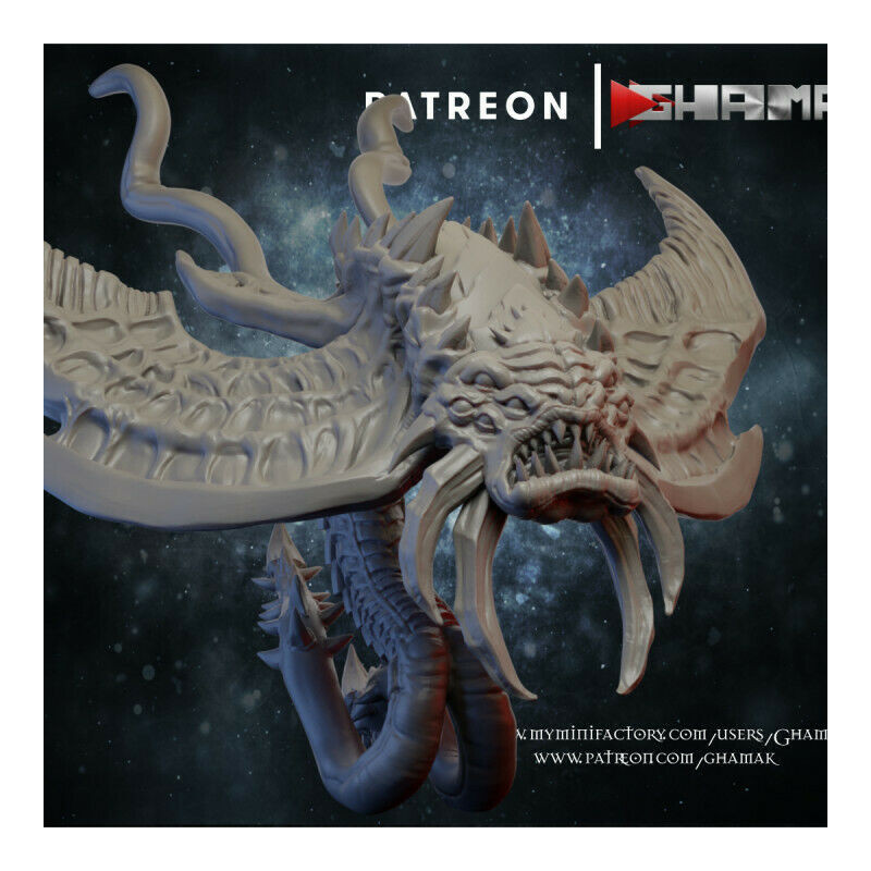 "Démons du Chaos Ghamak - Figurines 3D pour Wargames Fantasy & Batailles Épiques"