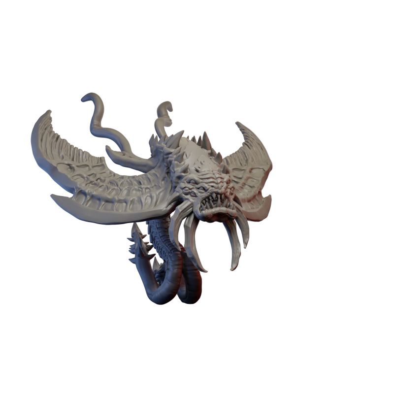 "Démons du Chaos Ghamak - Figurines 3D pour Wargames Fantasy & Batailles Épiques"