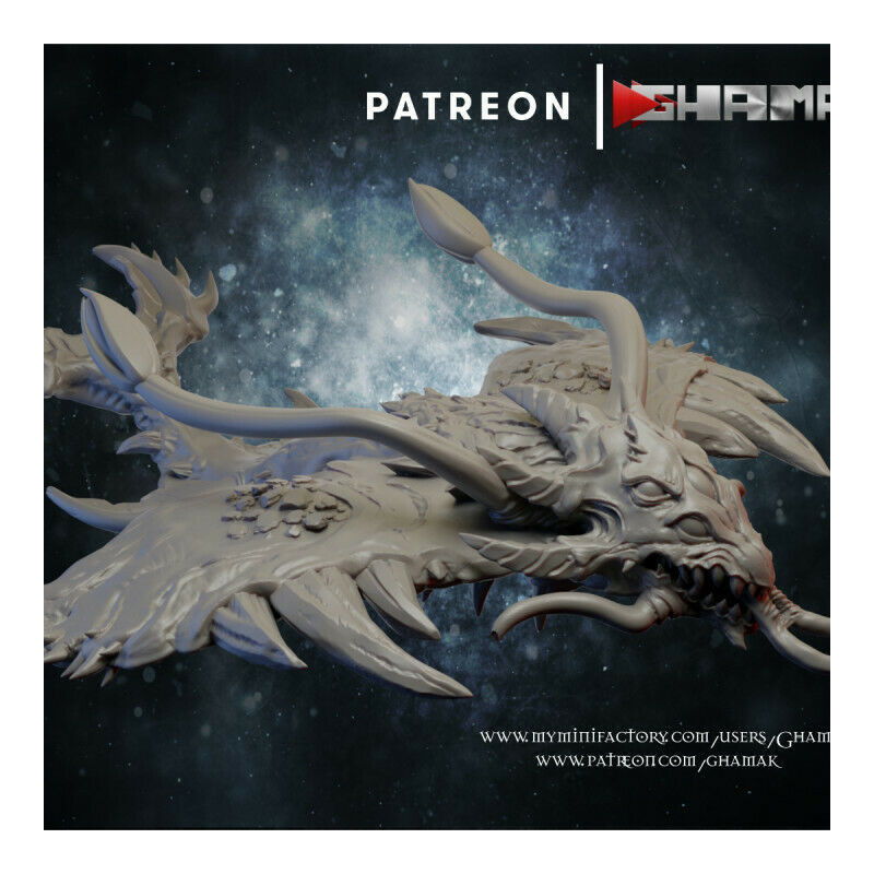 "Démons du Chaos Ghamak - Figurines 3D pour Wargames Fantasy & Batailles Épiques"