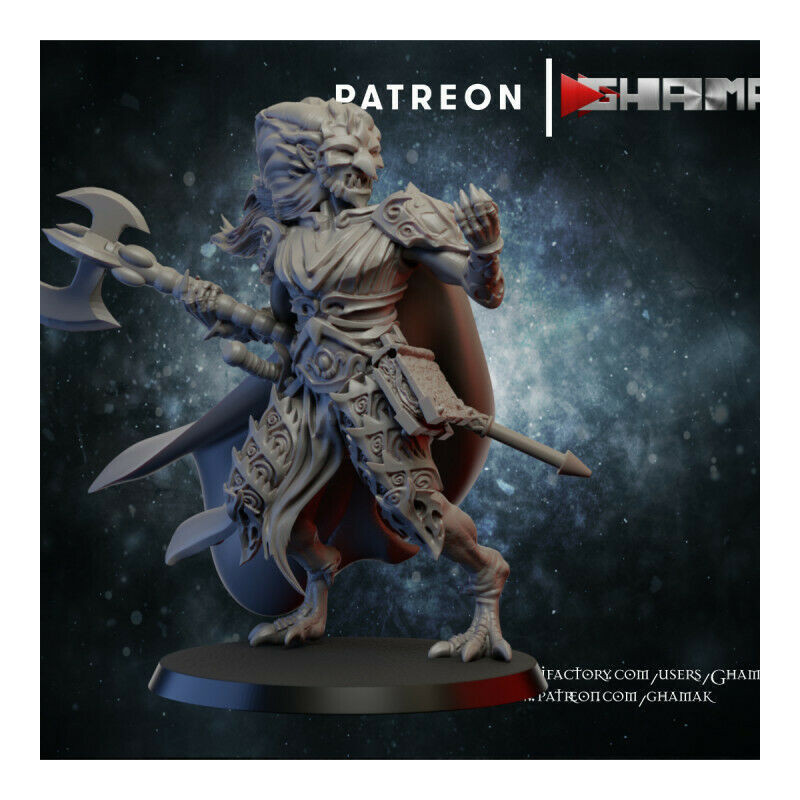 "Armée du Chaos Ghamak - Figurines 3D pour Wargames Fantasy & Batailles Épiques"