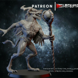Figurine 3D Résine pour jeux de figurines Démons du changement-Horreur 1  (2)