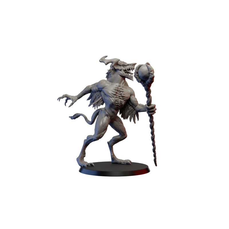 "Démons du Chaos Ghamak - Figurines 3D pour Wargames Fantasy & Batailles Épiques"