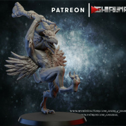 Figurine 3D Résine pour jeux de figurines Démons du changement-Horreur 2  (2)