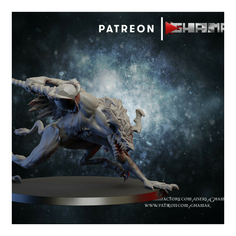 "Démons du Chaos Ghamak - Figurines 3D pour Wargames Fantasy & Batailles Épiques"