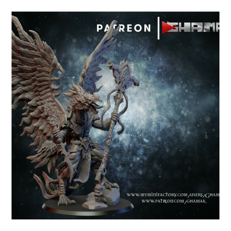 "Démons du Chaos Ghamak - Figurines 3D pour Wargames Fantasy & Batailles Épiques"