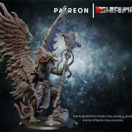 "Démons du Chaos Ghamak - Figurines 3D pour Wargames Fantasy & Batailles Épiques"