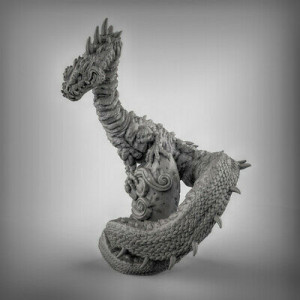 Figurine impréssion 3d 9th age, D&D, jeux de rôle, Dragon