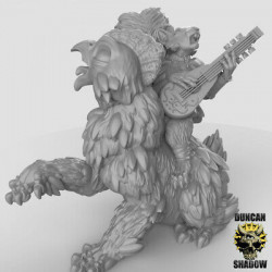 Duncan Shadow - Ecureuil musicien sur monture   (2)