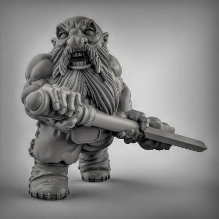 Figurines Nains Duncan Shadow Miniatures – Wargames & Jeu de Rôle – Impression 3D
