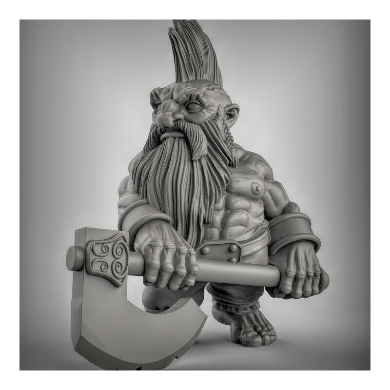 Figurines Nains Duncan Shadow Miniatures – Wargames & Jeu de Rôle – Impression 3D
