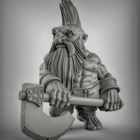 Figurines Nains Duncan Shadow Miniatures – Wargames & Jeu de Rôle – Impression 3D

