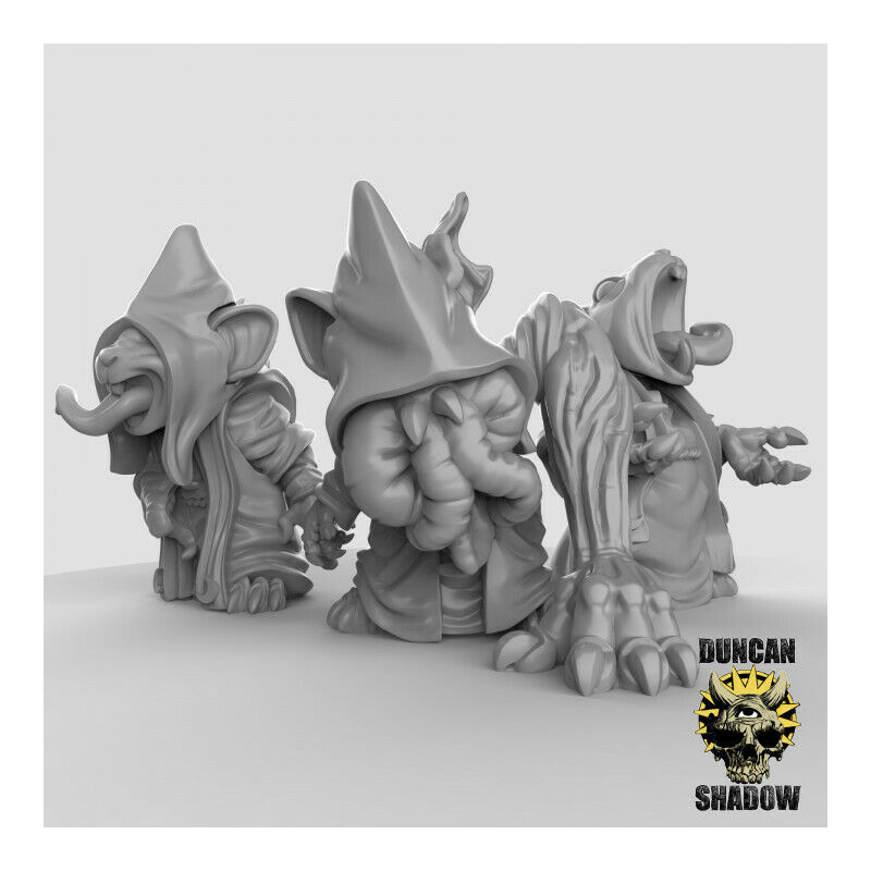 Figurines Anthropomorphes Duncan Shadow – Impression 3D pour Wargames et Jeux de Rôle

