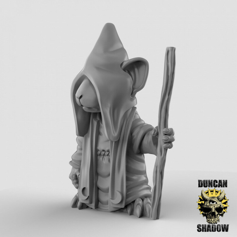 Figurines Anthropomorphes Duncan Shadow – Impression 3D pour Wargames et Jeux de Rôle
