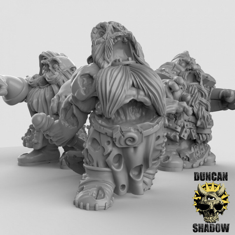Figurines Morts-Vivants en impression 3D – Wargames & Jeux de rôle