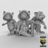 Figurines Anthropomorphes Duncan Shadow – Impression 3D pour Wargames et Jeux de Rôle
