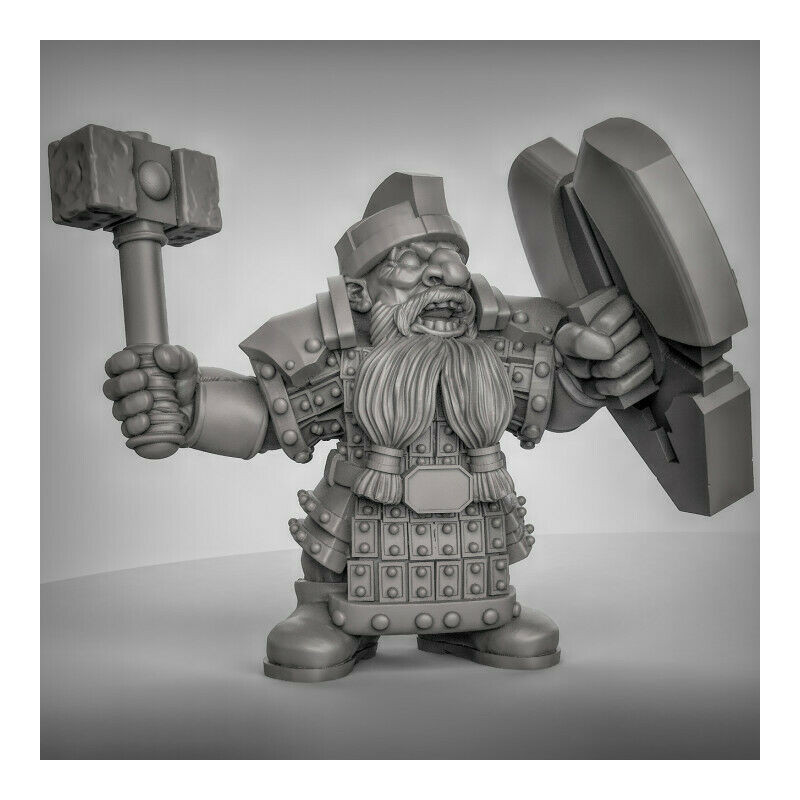 Figurines Nains Duncan Shadow Miniatures – Wargames & Jeu de Rôle – Impression 3D
