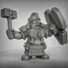 Figurines Nains Duncan Shadow Miniatures – Wargames & Jeu de Rôle – Impression 3D
