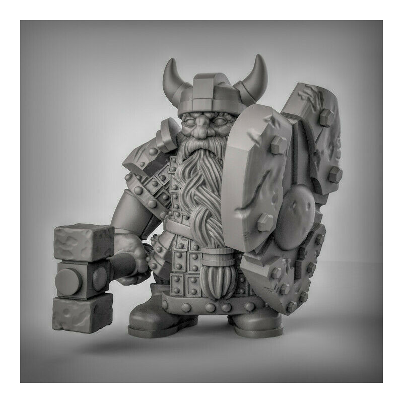 Figurines Nains Duncan Shadow Miniatures – Wargames & Jeu de Rôle – Impression 3D
