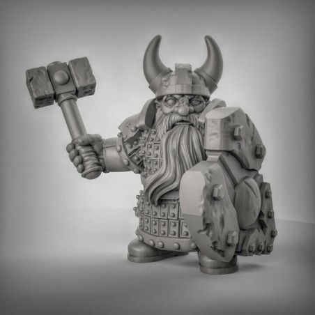 Figurines Nains Duncan Shadow Miniatures – Wargames & Jeu de Rôle – Impression 3D
