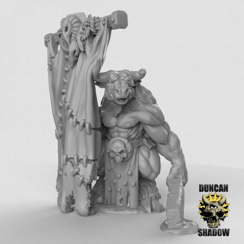 Hommes-Bêtes – Duncan Shadow Miniatures – Figurines 3D pour Wargames et Jeux de Rôle
