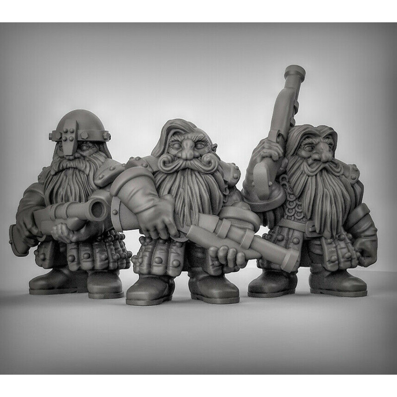 Figurines Nains Duncan Shadow Miniatures – Wargames & Jeu de Rôle – Impression 3D
