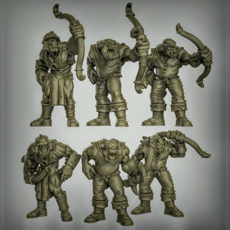 Orques & Gobelins – Duncan Shadow Miniatures – Figurines 3D pour Wargames & Jeux de Rôle

