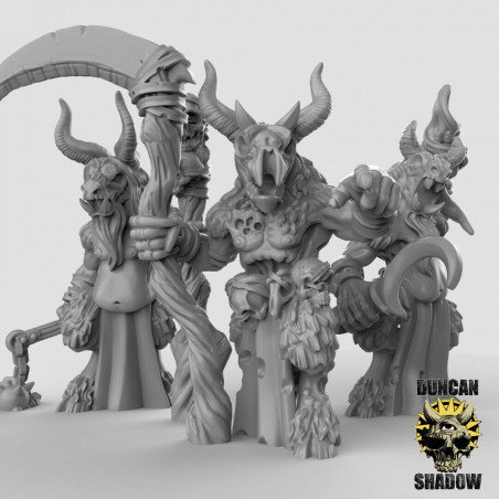 Hommes-Bêtes – Duncan Shadow Miniatures – Figurines 3D pour Wargames et Jeux de Rôle
