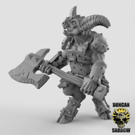 Hommes-Bêtes – Duncan Shadow Miniatures – Figurines 3D pour Wargames et Jeux de Rôle
